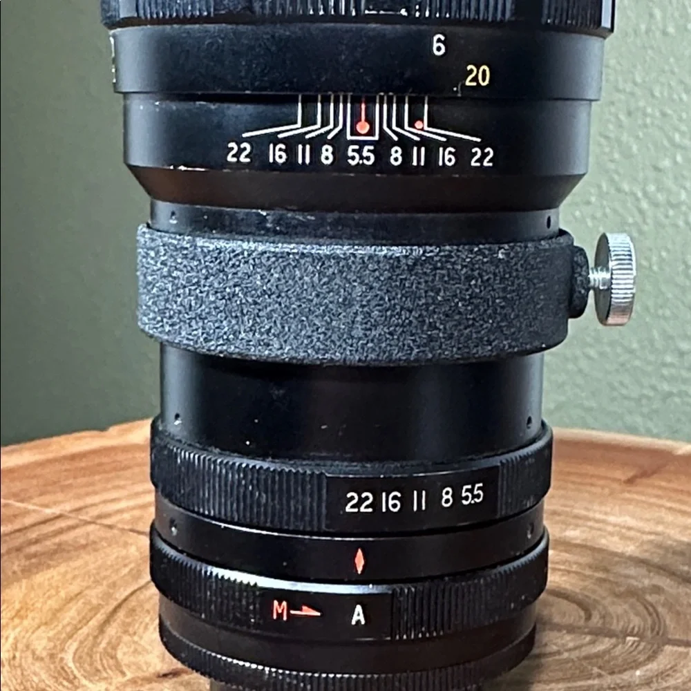 Sears 300mm f/5.5 Lens + Leather Case - M42 Mount